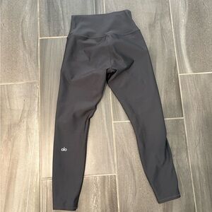 ALO Yoga Airlift Charcoal High-Waisted Leggings